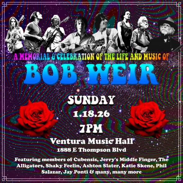 memorial-celebration-bob-weir-ventura-music-hall Bob Weir celebration of life Ventura Music Hall