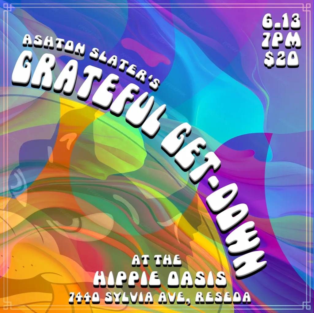 Hippie Oasis Ashton Guitar Fundraiser