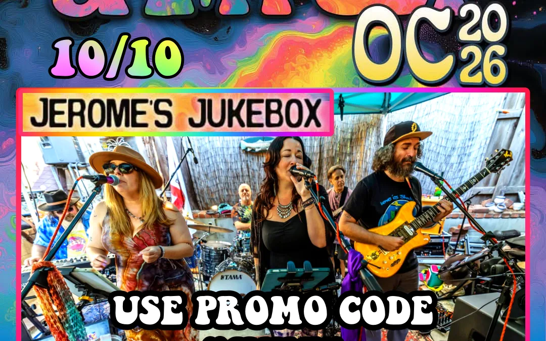 Jerome’s Jukebox / Jam Fest OC @ Voco Hotel / Use promo code “Juke” for 10% off